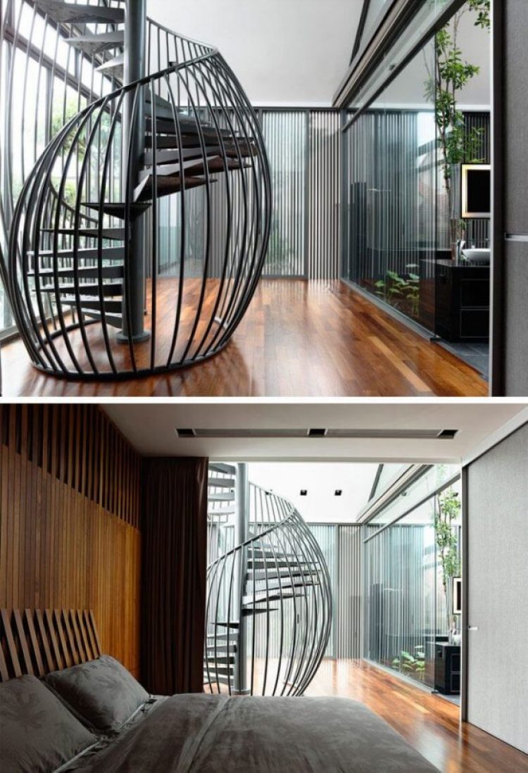 outdoor spiral staircase cost